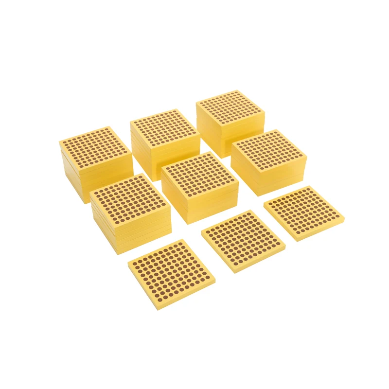 45 Wooden Hundred Squares C095