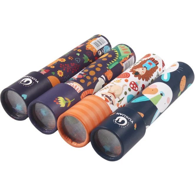 XQ302 Children's magic kaleidoscope multi-prism nostalgic science toys boys and girls baby birthday gifts 3-6 years old