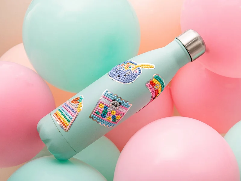 Petit Diamond Kids – Stickers Yummy Coffret créatif Diamond Painting enfant