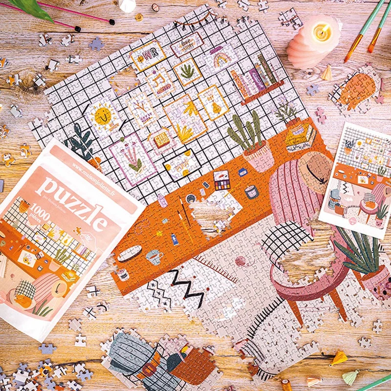 Puzzle 1000 pièces L'atelier Maison Joliette