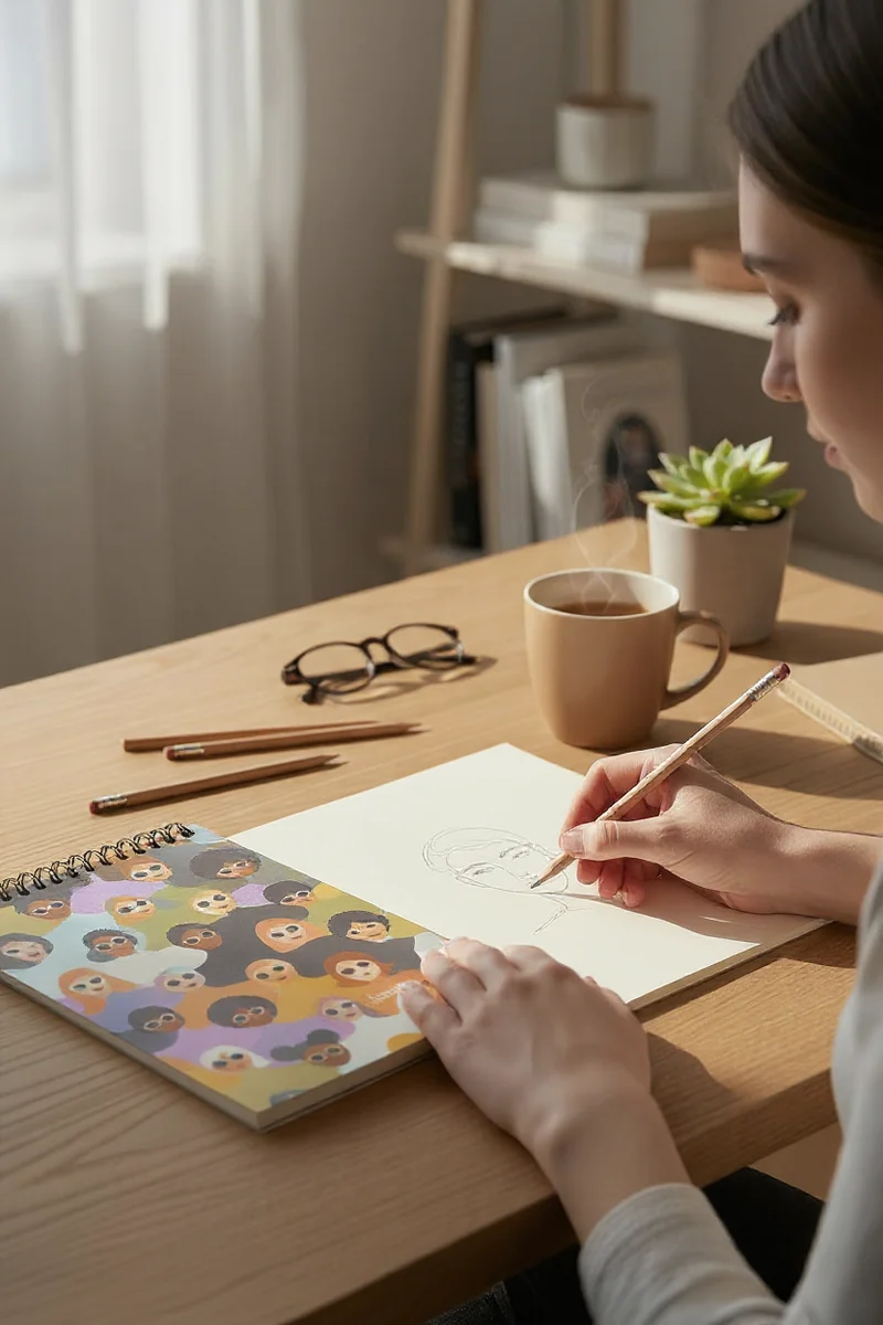 Carnet de dessin – Multitude Maison Joliette