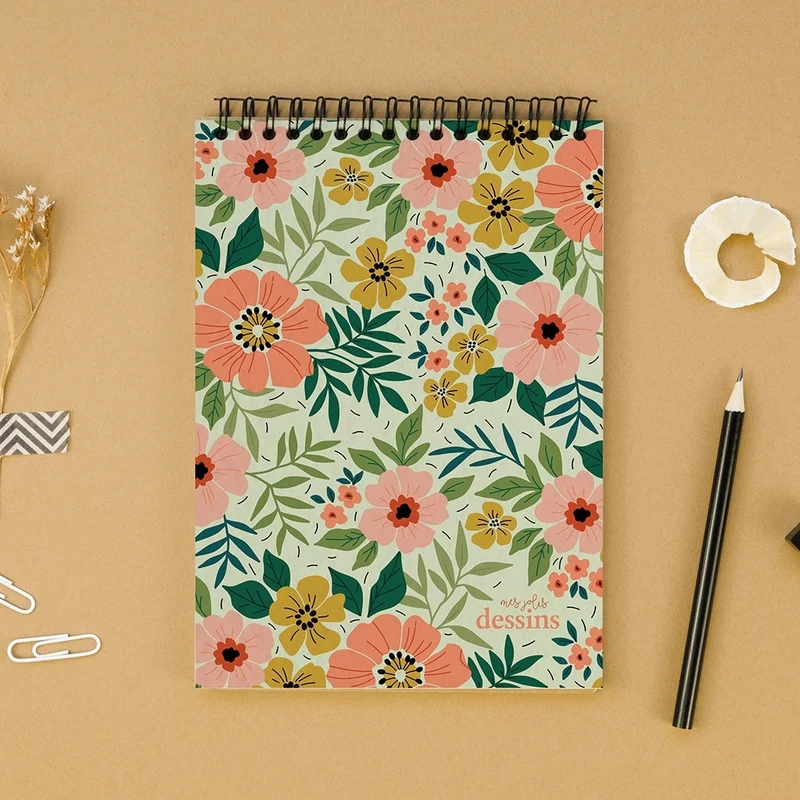 Carnet de dessin – Floraison Maison Joliette