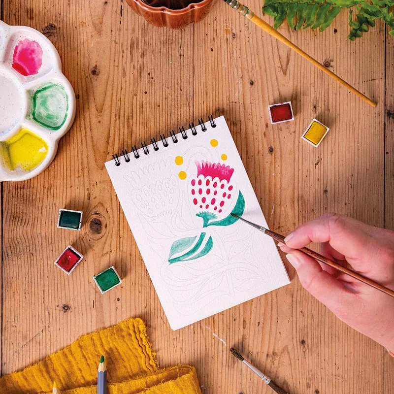 Carnet de coloriage A6 – Tropical Maison Joliette
