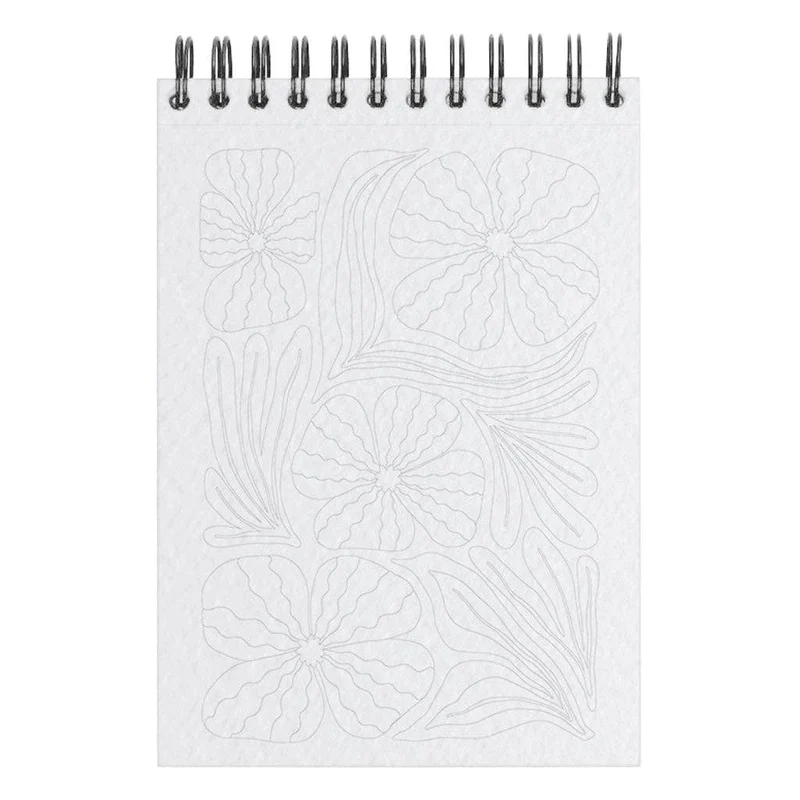 Carnet de coloriage A6 – Tropical Maison Joliette