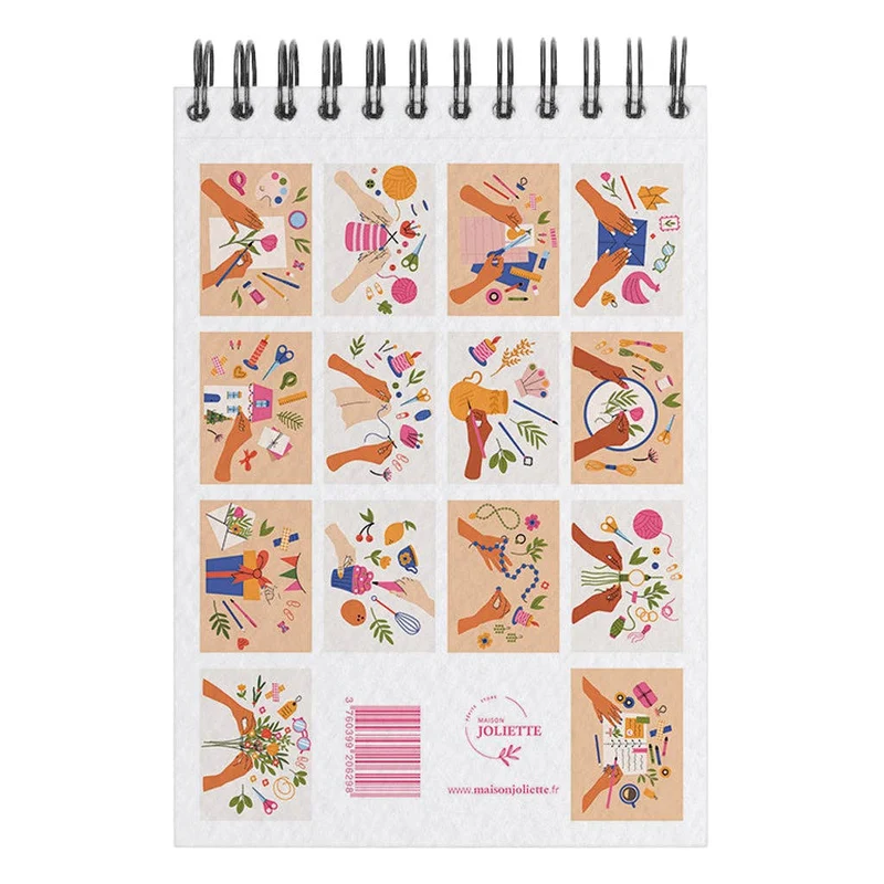 Carnet de coloriage A6 - Do It Yourself Maison Joliette