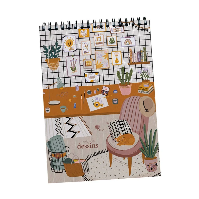 Carnet de dessin – L’atelier Maison Joliette