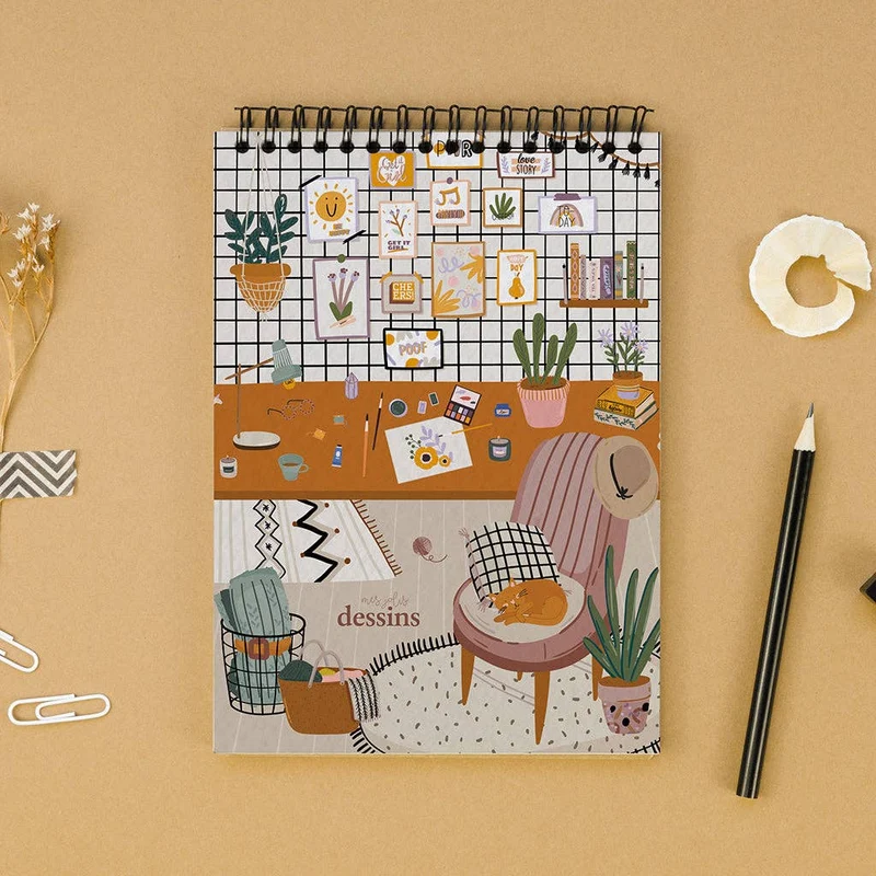 Carnet de dessin – L’atelier Maison Joliette