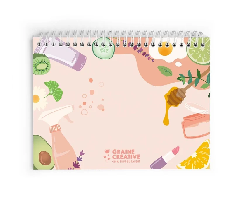 Carnet Mes Recettes Cosmétiques & Entretien – DIY Maison & Zéro Déchet