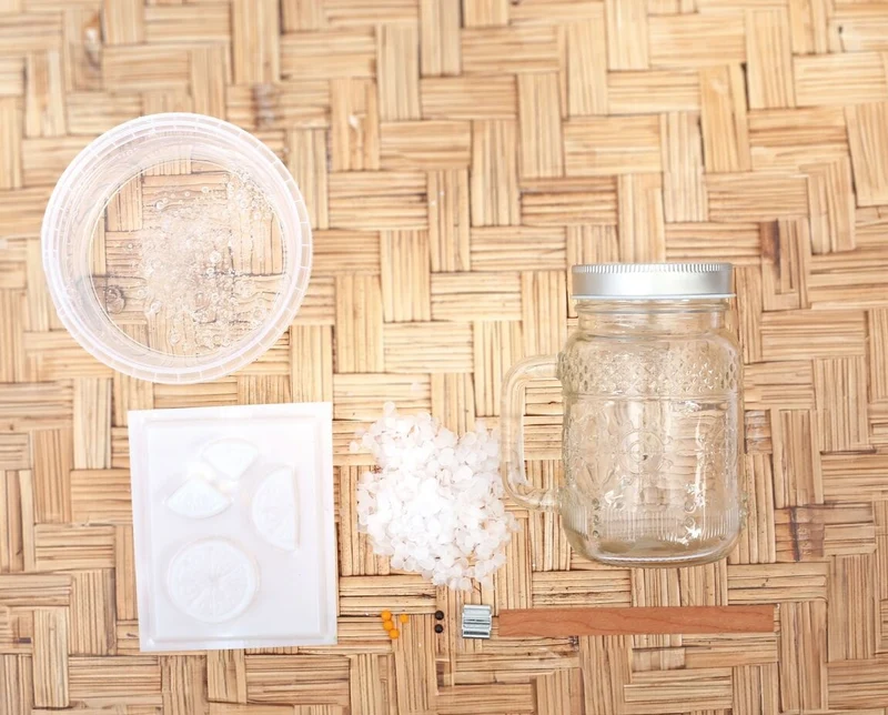 Kit DIY Bougie Mojito – Fabriquez une Bougie Cocktail Originale