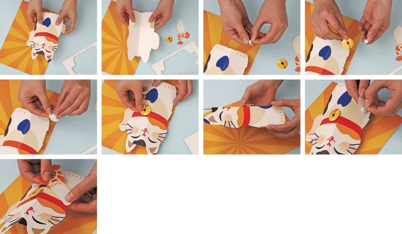 Cadre 3D Papier Ramen – Kit DIY Déco Kawaii & Créatif