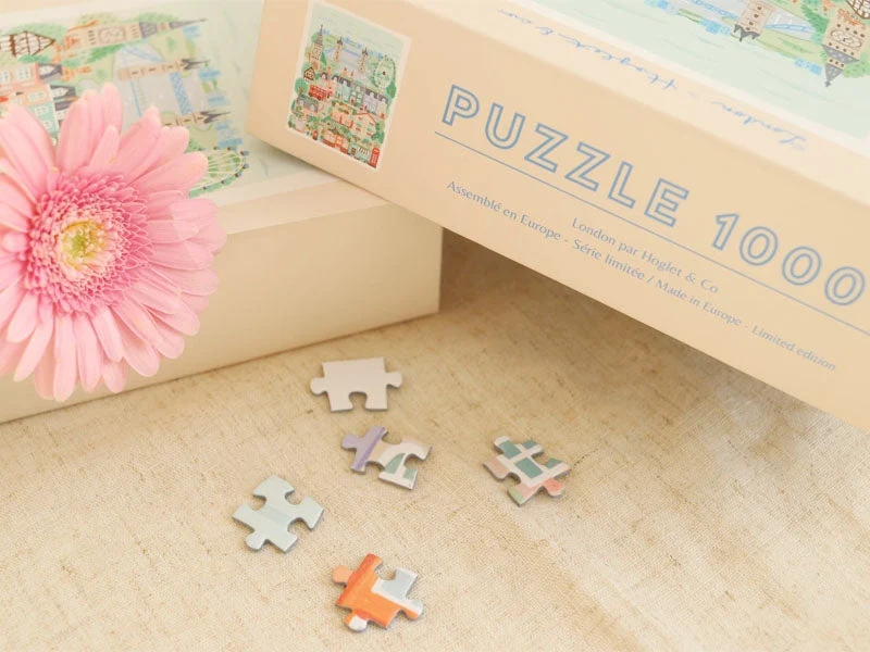 Puzzle London 1000 Pièces – Hoglet & Co x La Petite Épicerie | Collection Quatre Coins