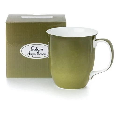 McIntosh Colors Sage Green Java Mug - Tasse Couleurs Vert Sage