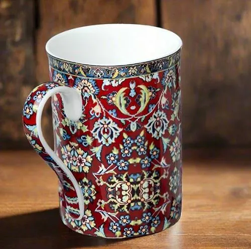 McIntosh Persian Tapestry Red Classico Mug - Tasse Tapisserie persane rouge