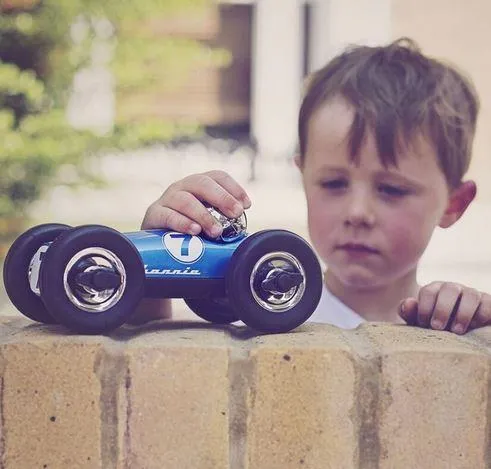 Playforever Midi Race Car Bonnie - Voiture de course (Blue/Bleu)