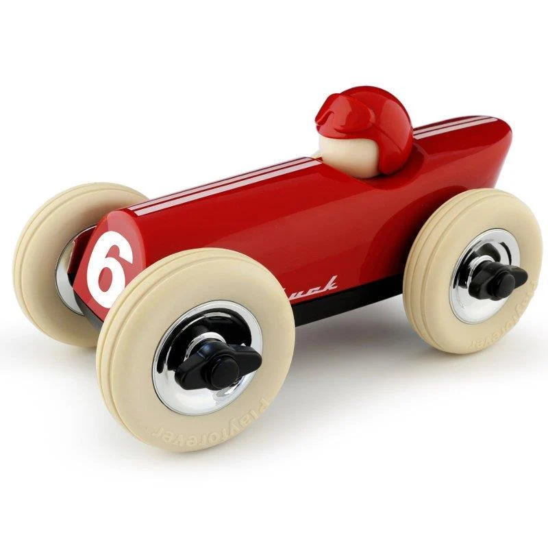 Playforever Midi Race Car Buck (Red) / Voiture de course Buck (rouge)