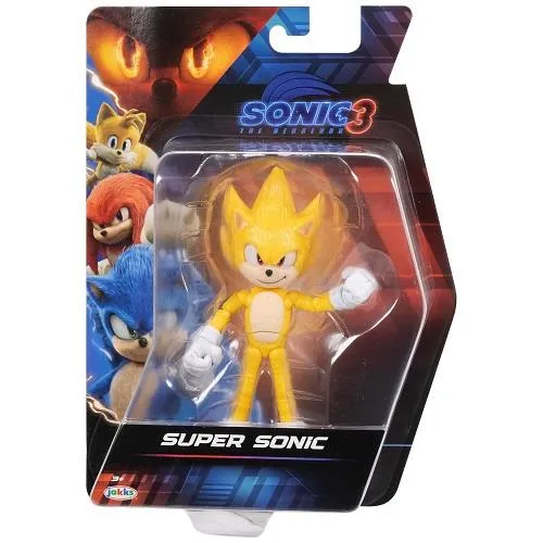 Sonic The Hedgehog Super Sonic Action Figure - Figurine articulée