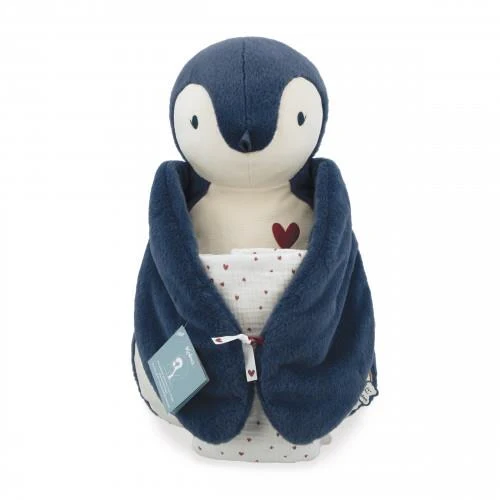 Kaloo Penguin Plush Swaddle - emmaillotage en peluche