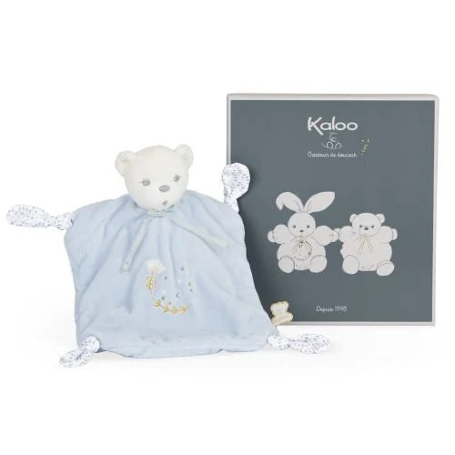 Kaloo Perle Doudou Bear Knot (Blue) / Nœud d'ours Doudou (bleu)