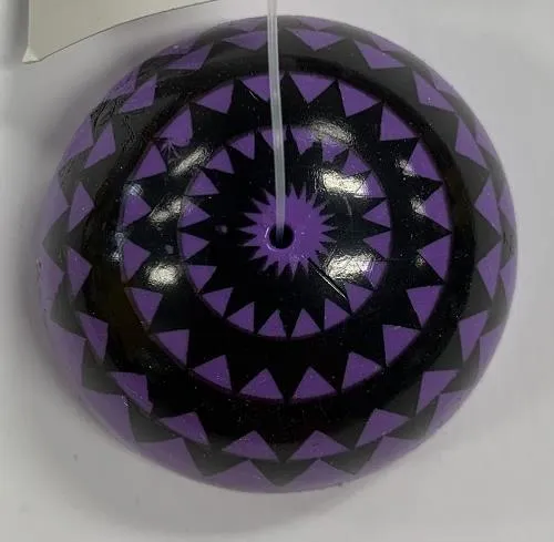Geometric Dome Poppers (Purple Triangles) - Poppers géométriques en dôme (Triangles violets)
