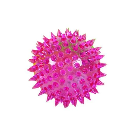 Spiky Sensory Light-Up Ball (Pink) / Balle lumineuse sensorielle (rose)