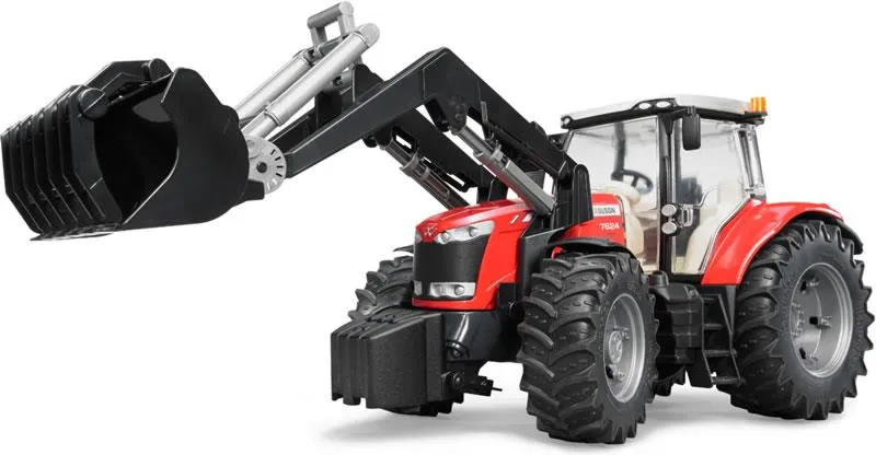 Bruder Massey Ferguson 7600 with Frontloader Truck/Camion avec chargeur frontal - 3047