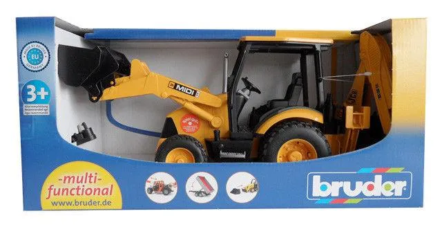Bruder JCB MIDI CX Backhoe Loader/Chargeuse-pelleteuse - 2427