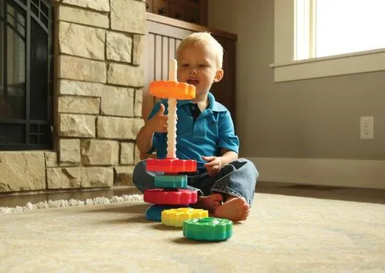 Spin Again Stacking Toy /Jouet à empiler Spin Again