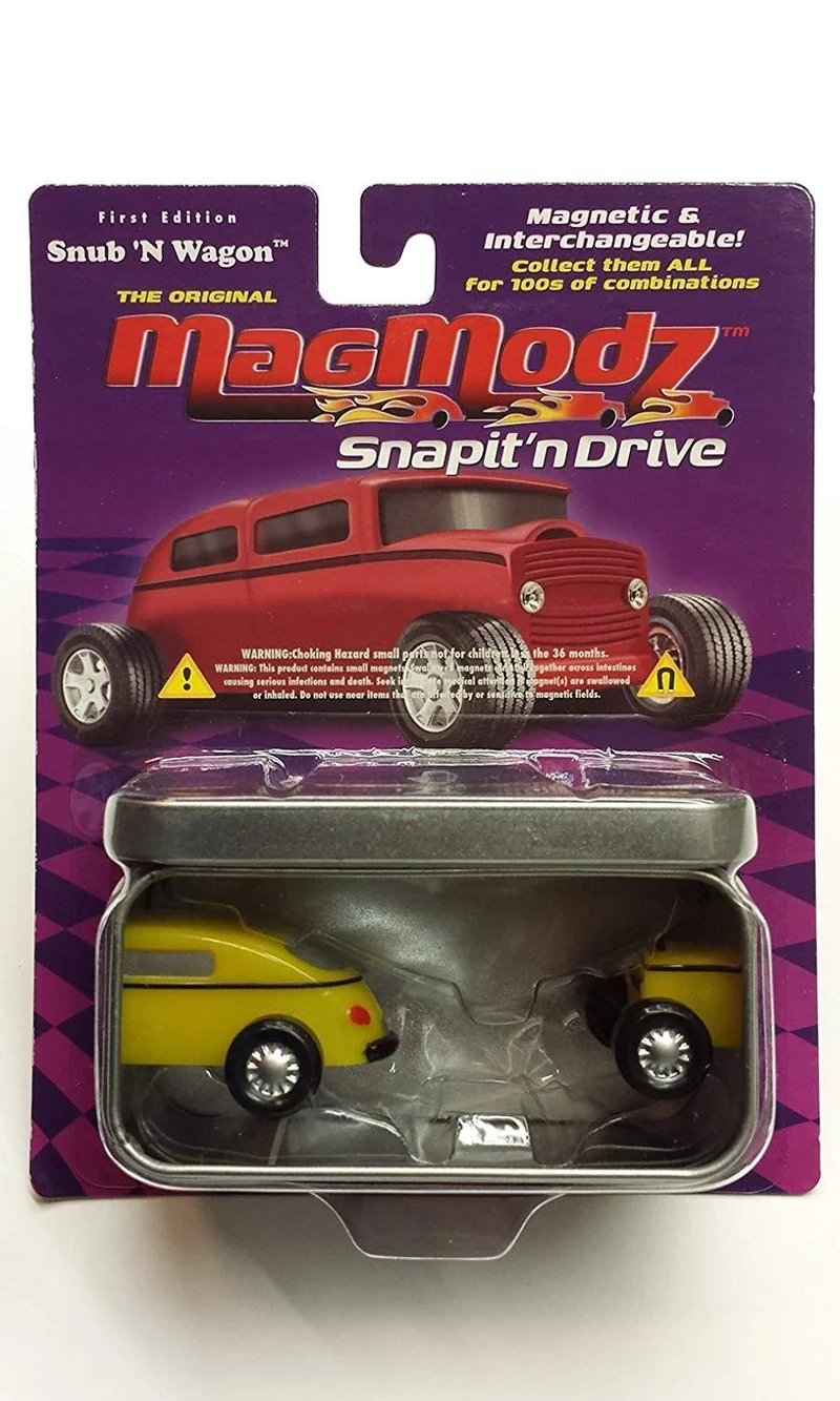MagModz Snub 'N Wagon (Yellow) / (Jaune)