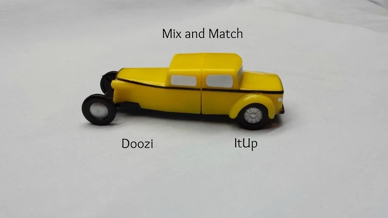 MagModz Doozi 'N Back (Yellow) / (jaune)