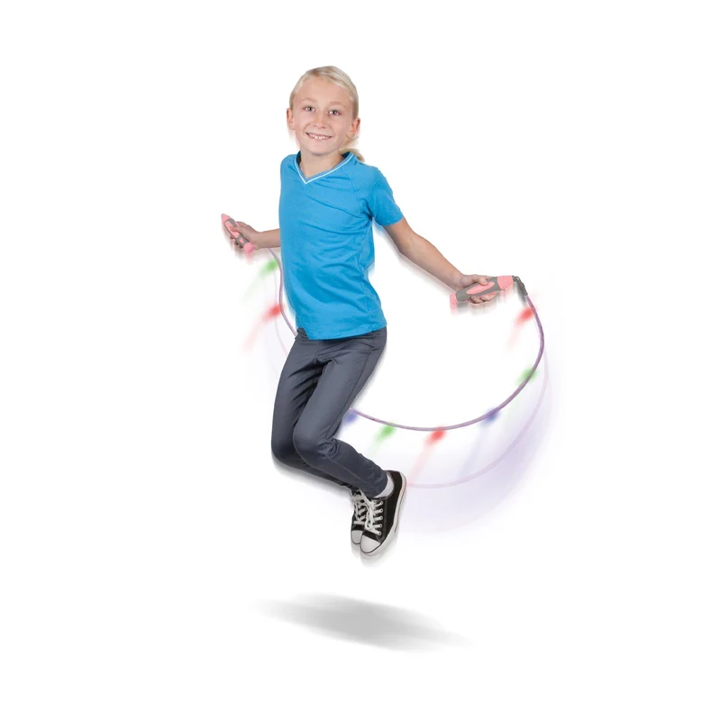 Geospace Jump Rope Sparkler LED (Pink) / Corde à sauter scintillante à DEL (rose)
