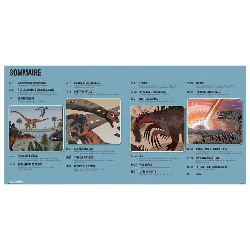 L'atlas des dinosaures -Kimane