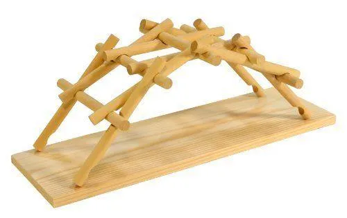 Leonardo Da Vinci Wooden Bridge / Pont en bois Léonard de Vinci