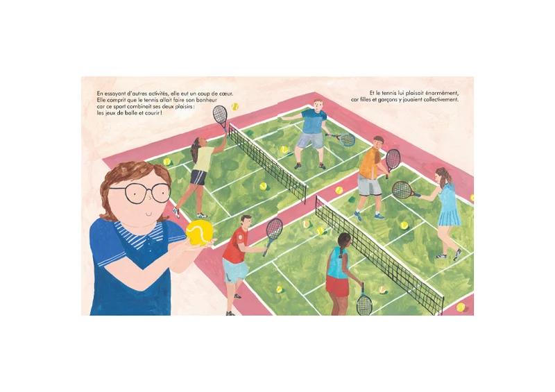 Billie Jean King - collection petite & grande -Kimane