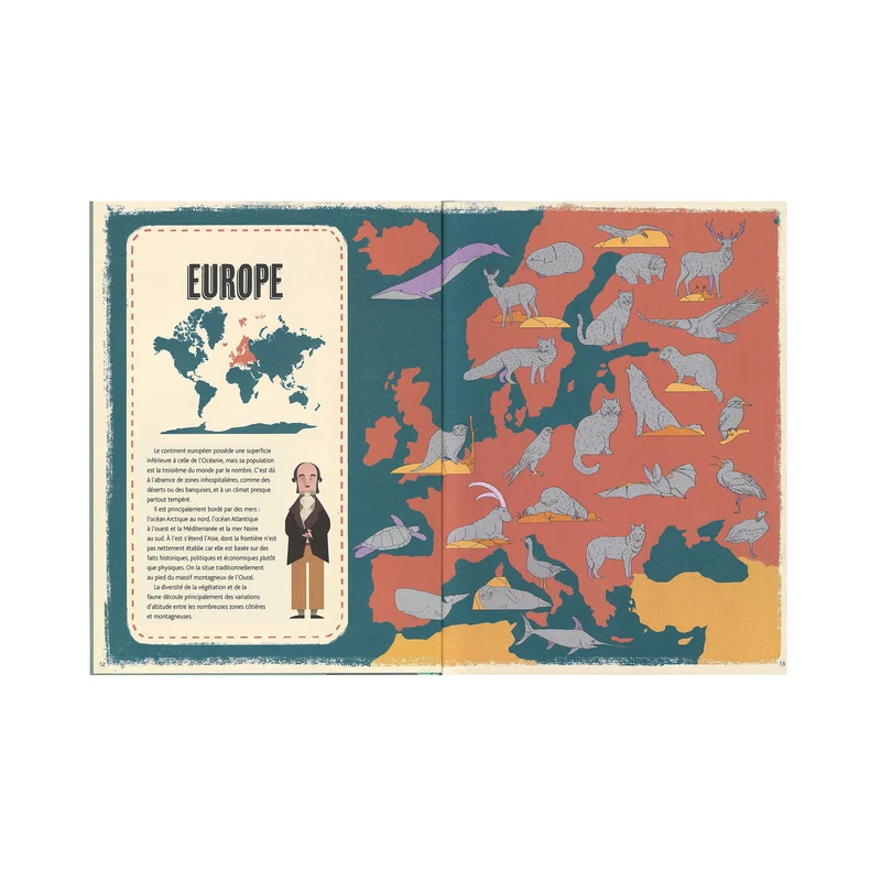 Le grand atlas des animaux -Kimane