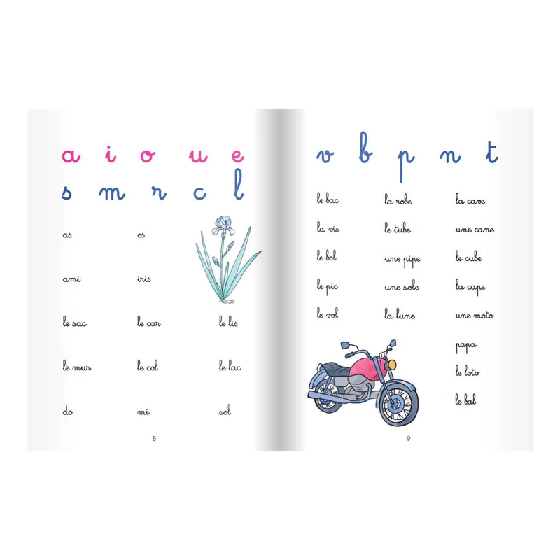 Mon premier livre de lecture Montessori -Nathan