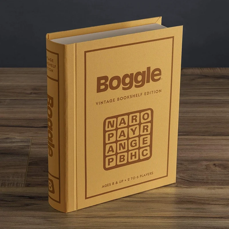Boggle Linen Book / édition Livre de lin