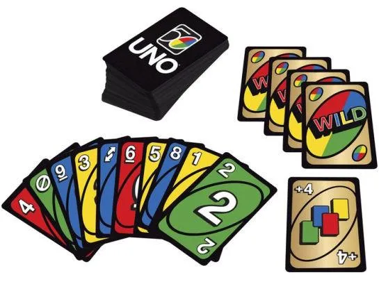 Uno 50th Anniversary Card Game / Jeu de cartes du 50e anniversaire
