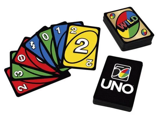 Uno 50th Anniversary Card Game / Jeu de cartes du 50e anniversaire