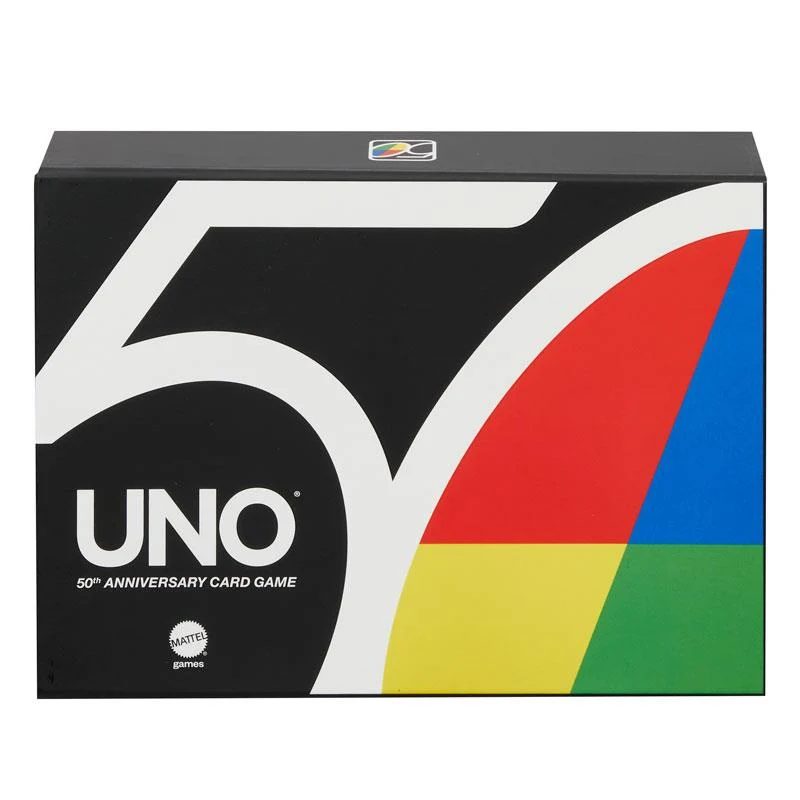 Uno 50th Anniversary Limited Edition Card Game / Jeu de cartes en édition limitée pour le 50e anniversaire