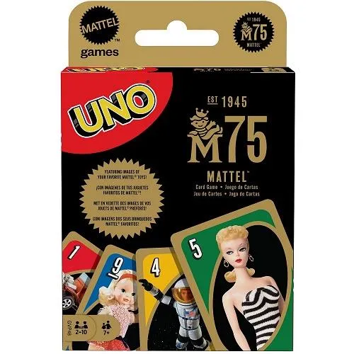 Uno 75th Anniversary Card Game / Jeu de cartes du 75e anniversaire