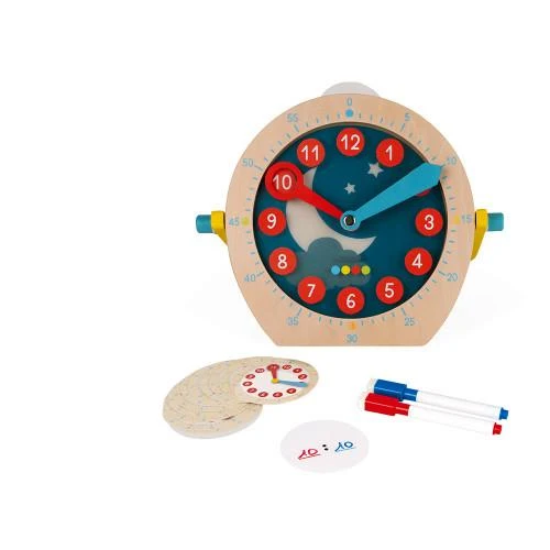Janod Learn to Tell the Time / Apprendre à lire l'heure