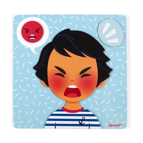 Janod Emotions Magnetic Games / Jeux magnétiques Janod Emotions