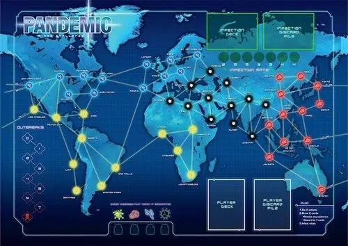 Pandemic (Eng) / Jeu de société Pandémie (anglais)