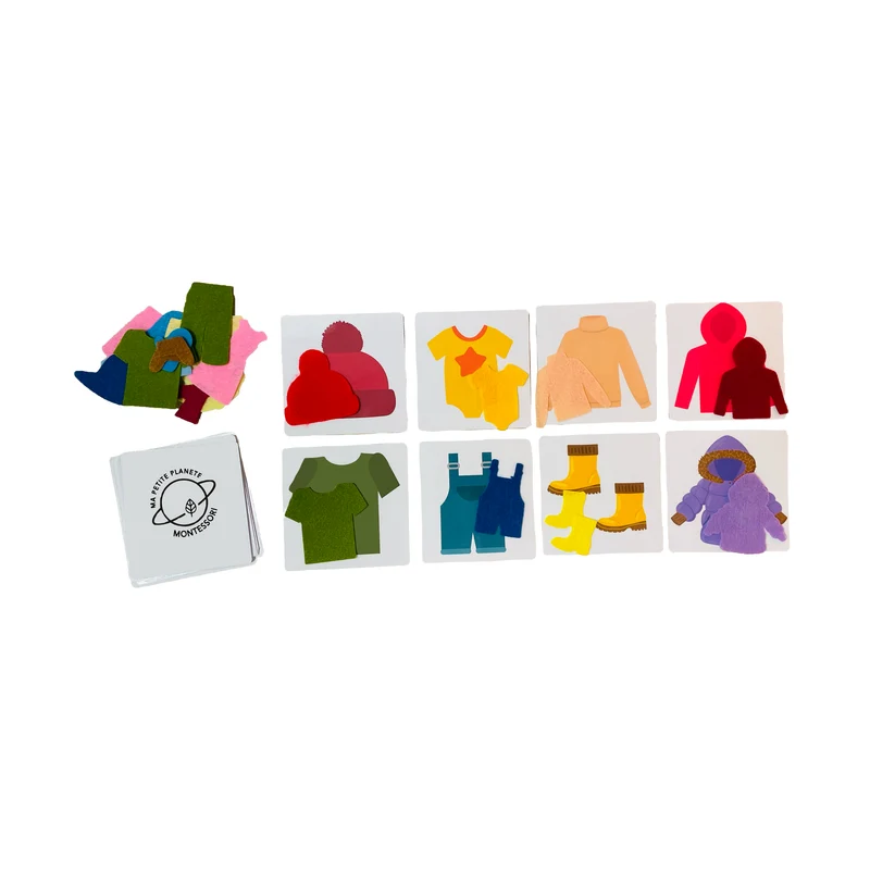Les vêtements en feutrine