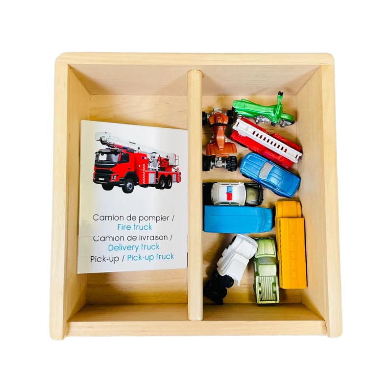 Coffret figurines les transports