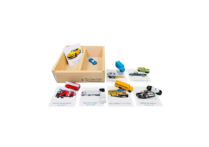 Coffret figurines les transports