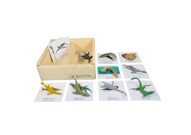 Coffret figurines la vie marine préhistorique