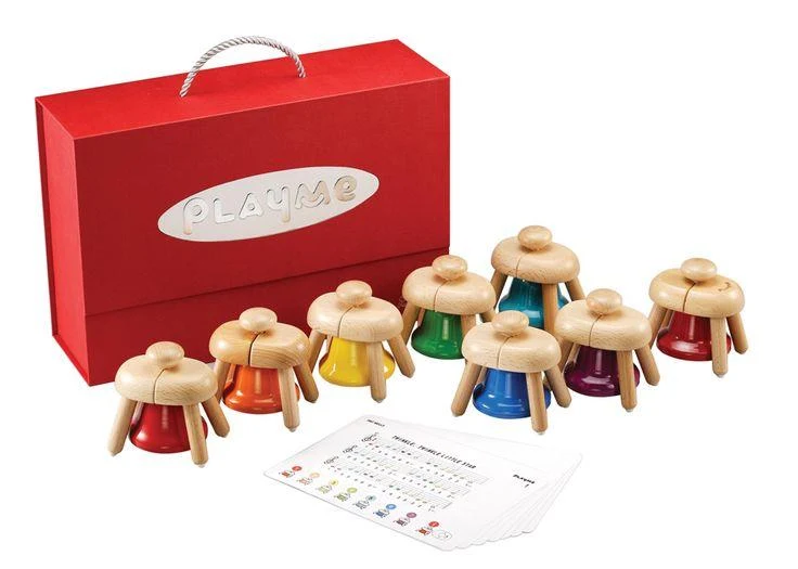 Playme Pat Bells With Stand (Montreal, In-Store or Pickup ONLY) / Cloches avec support (Montréal, en magasin ou ramassage seulement)