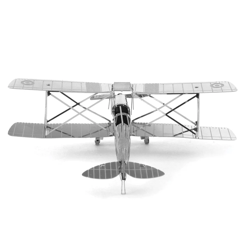 Metal Earth De Havilland Tiger Moth Plane Metal 3D Model / Modèle 3D en métal