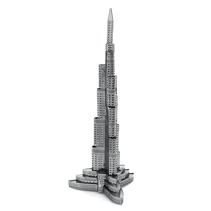 Metal Earth Burj Kalifa Metal 3D Model/ Metal Earth Modèle 3D en métal du Burj Khalifa